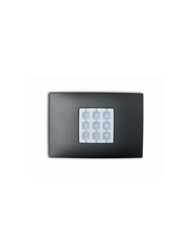 Plaque rectangulaire noire OPLA WRB NICE